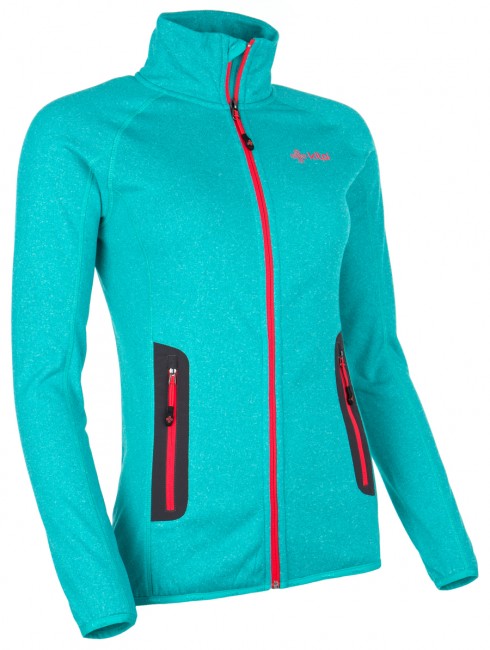 Kilpi Eris W Fleecejacka, Dam, Turquoise Kilpi Eris W Fleecejacka, Dam, Turquoise