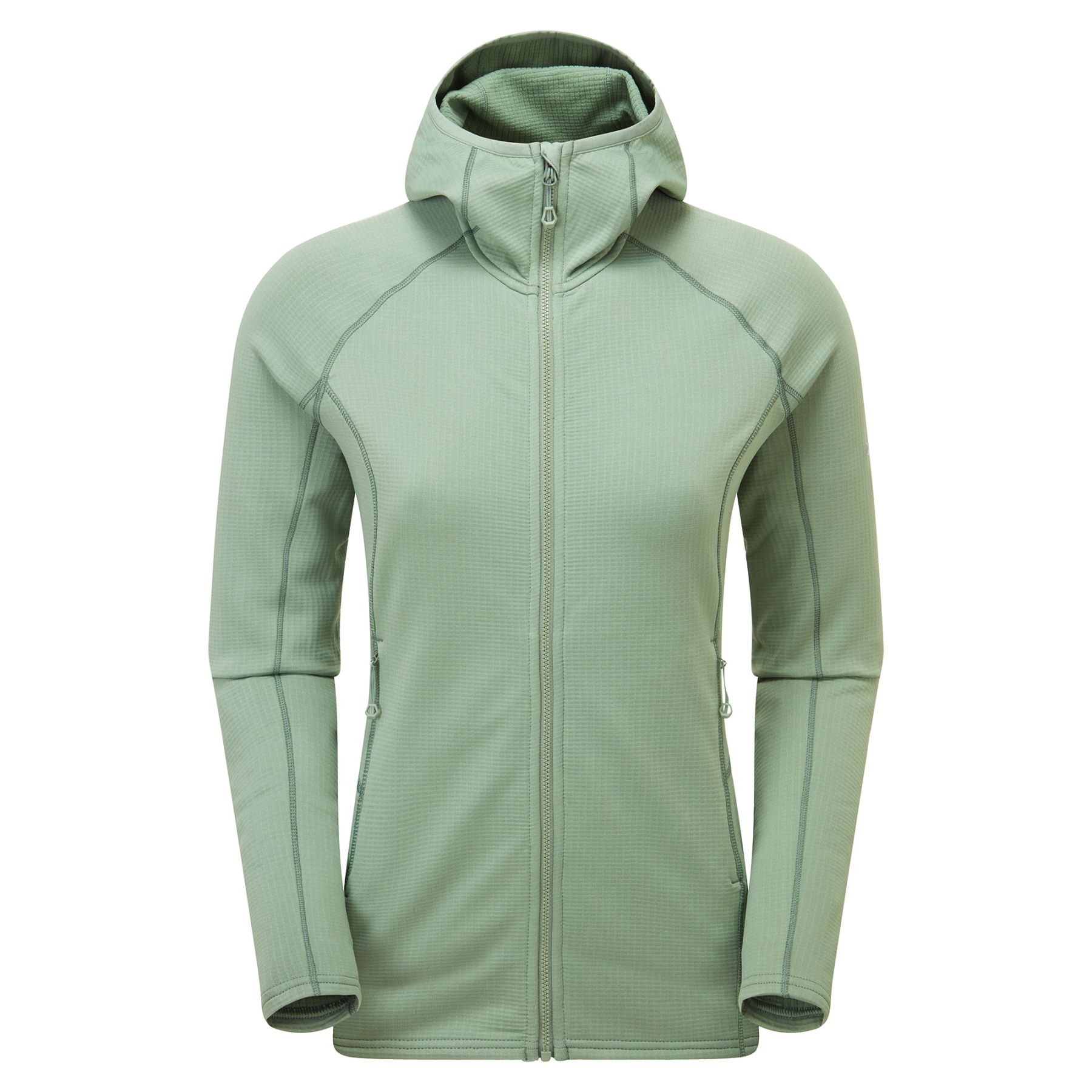 Montane F Protium Hoodie, fleece, dam, ljusgrön