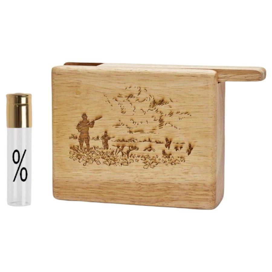 Oyo Lerka Wooden Schnapps Box, snapslåda