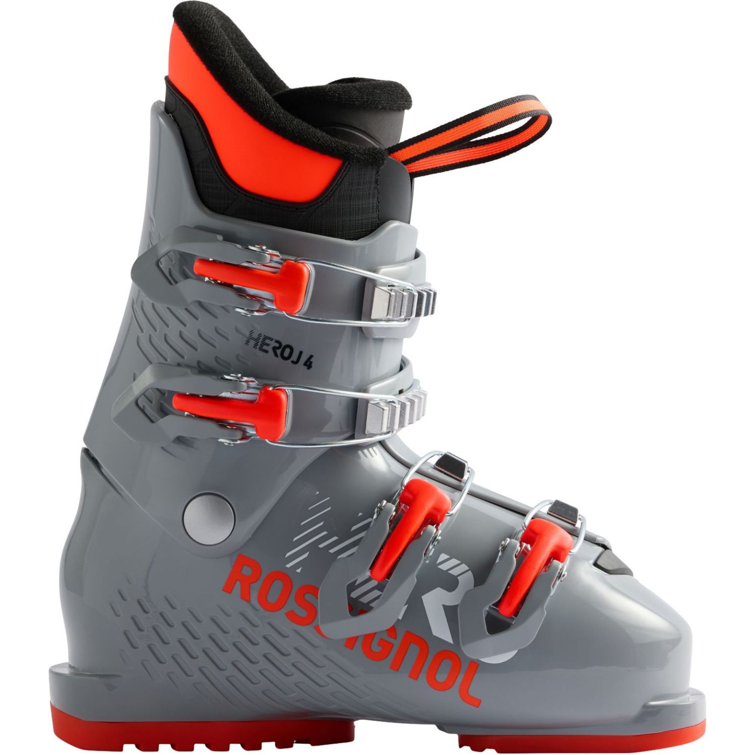 Rossignol Hero J4, Pjäxor, Junior, Grå