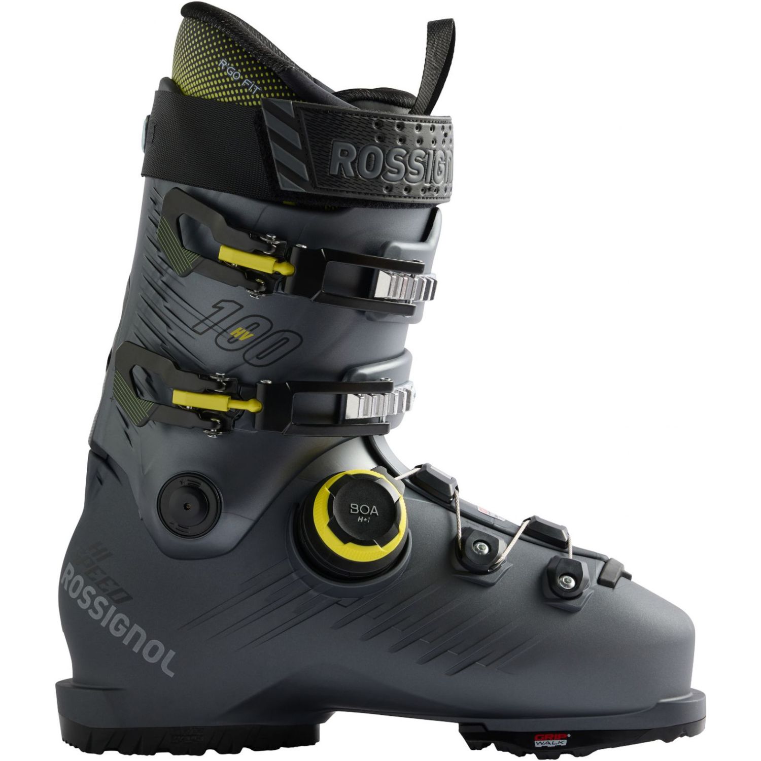 Rossignol HI-Speed 100 HV BOA GW, Pjäxor, Herr, Grå