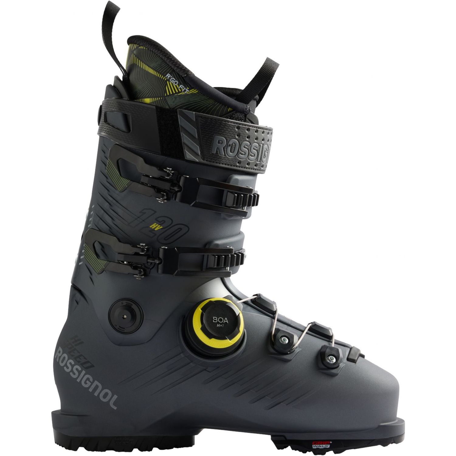 Rossignol HI-Speed 120 HV BOA GW, Pjäxor, Herr, Grå