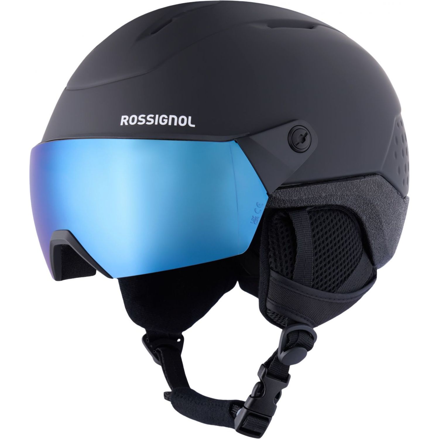 Rossignol Whoopee Visor, Skidhjälm Med Visir, Svart