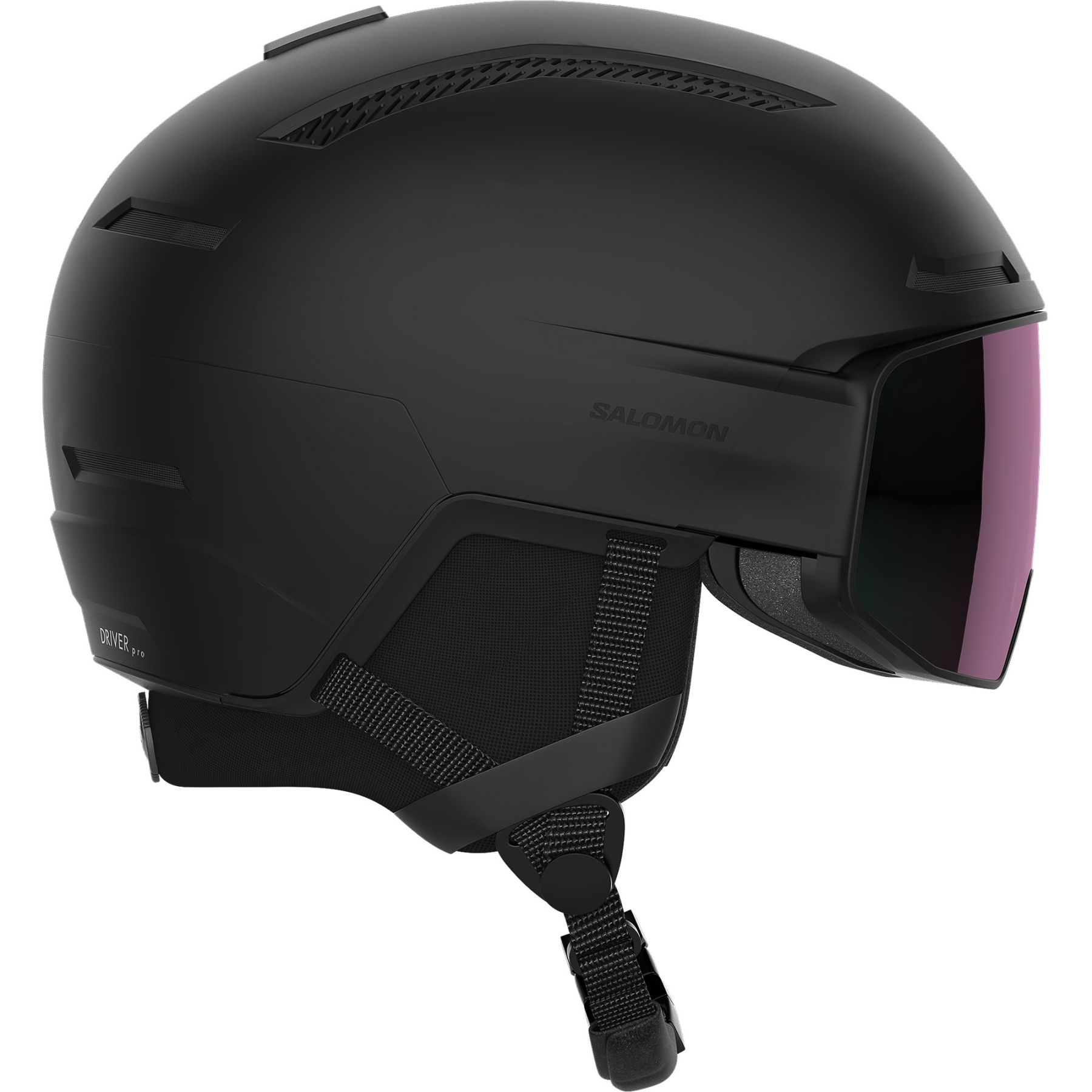 Salomon Driver Pro Sigma, Skidhjälm med Visir, Svart
