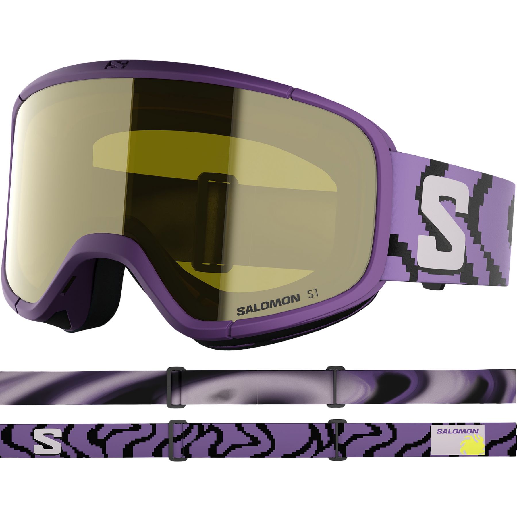 Salomon Lumi Access, Skidglasögon, Junior, Lila