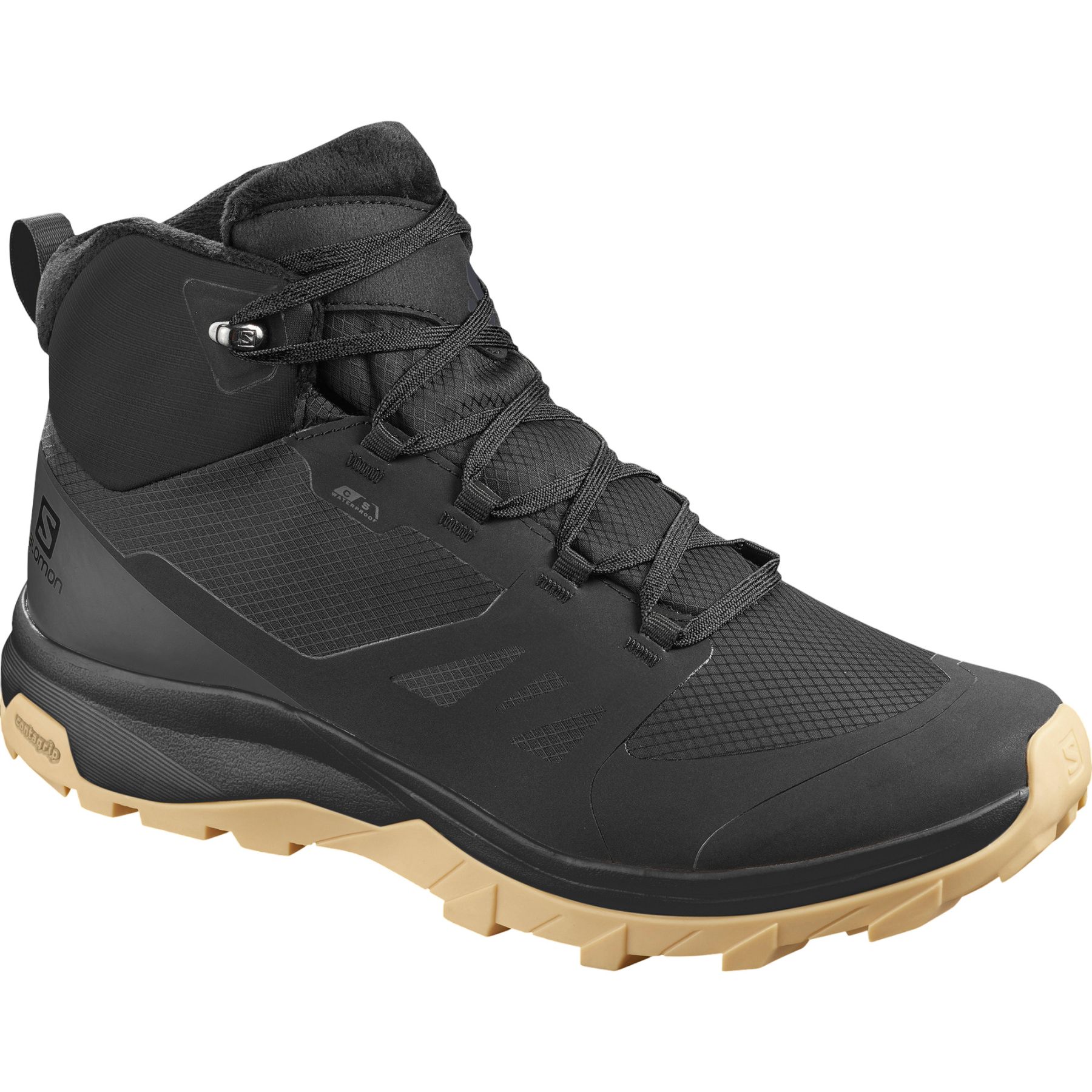 Salomon Outsnap WP, Vinterskor, Herr, Svart