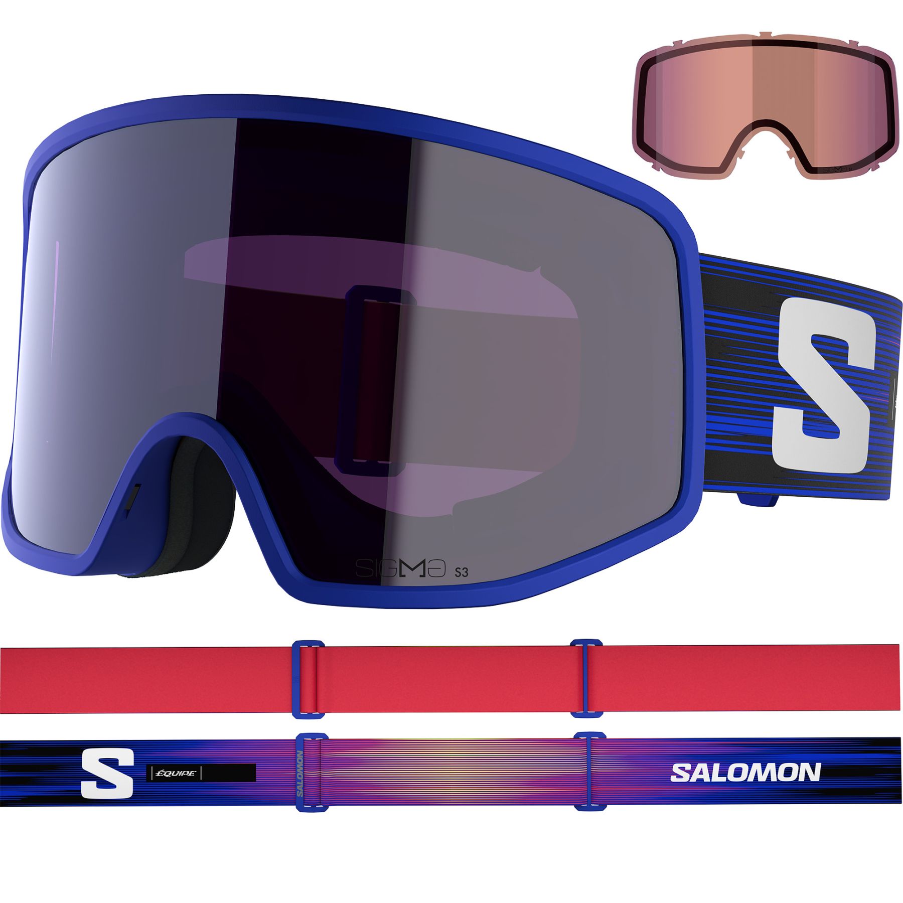 Salomon Sentry Pro Sigma, Skidglasögon, Blå