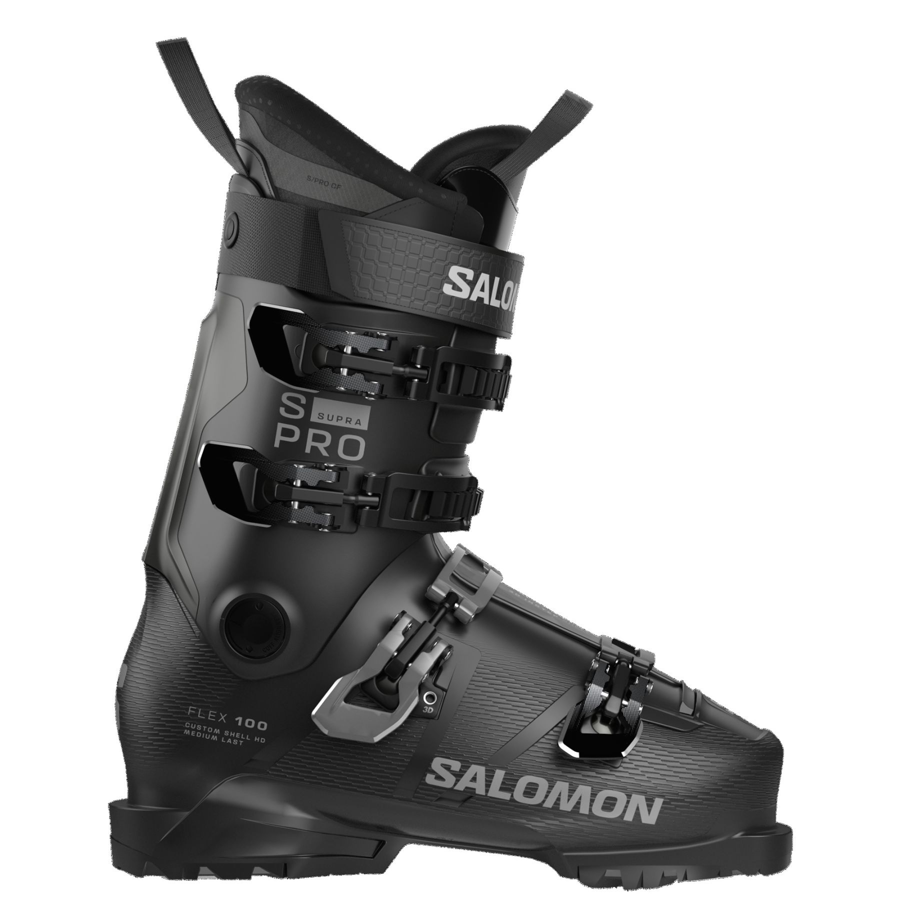 Salomon S/PRO Supra 100, Skidstövlar, Herr, Svart/Grå