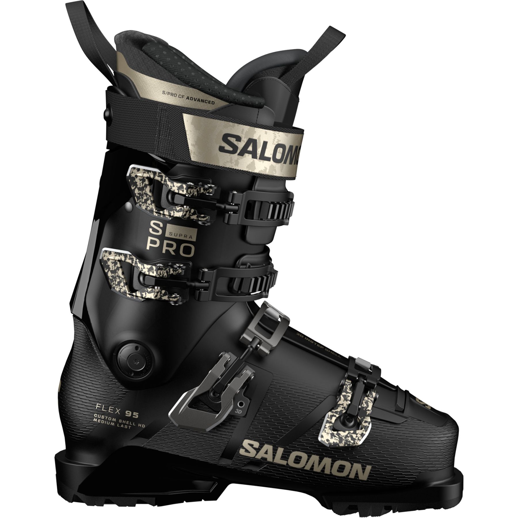 Salomon S/PRO Supra 95, Skidstövlar, Dam, Svart/Grå