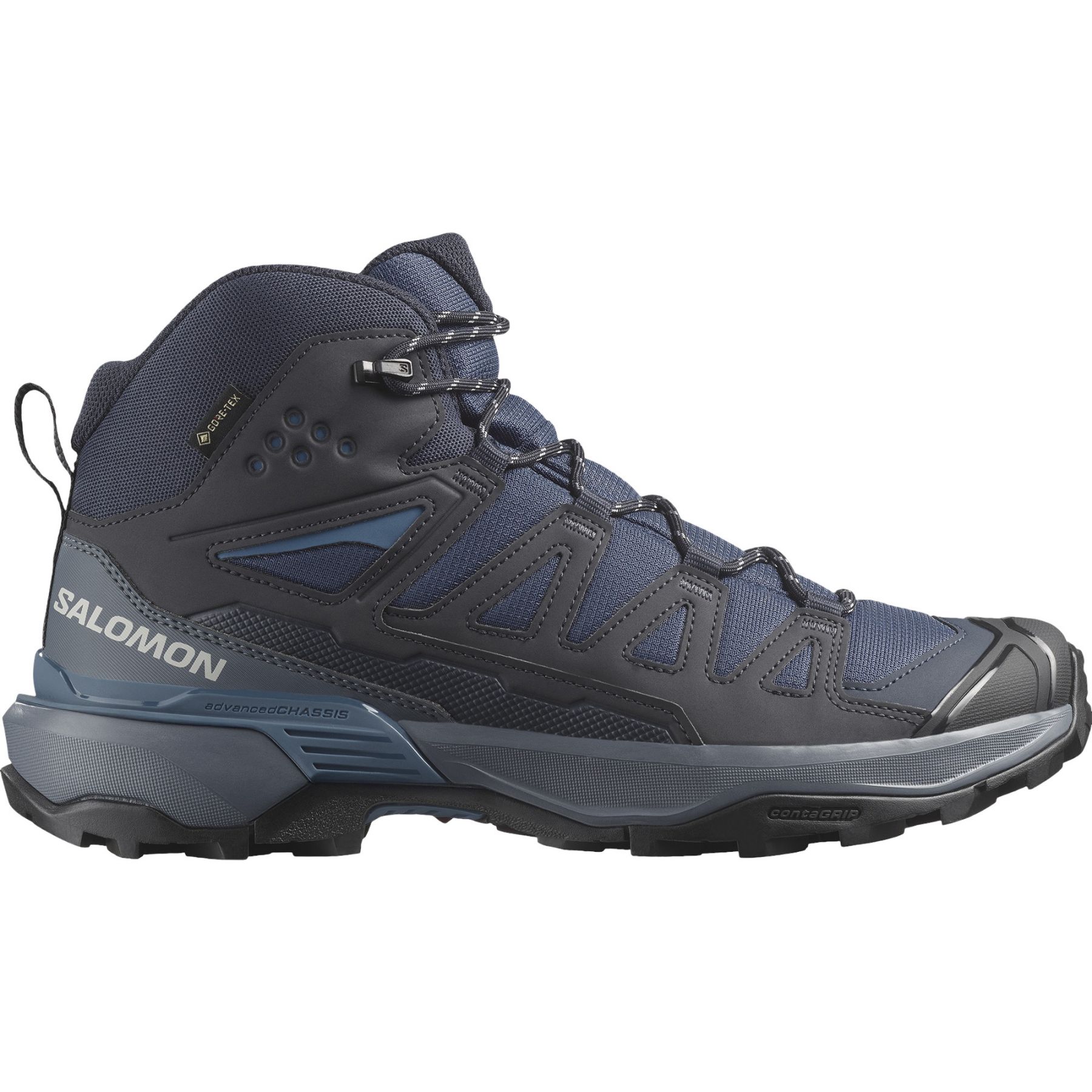 Salomon X Ultra 360 Mid GTX, Vandringssko, Herr, Blå