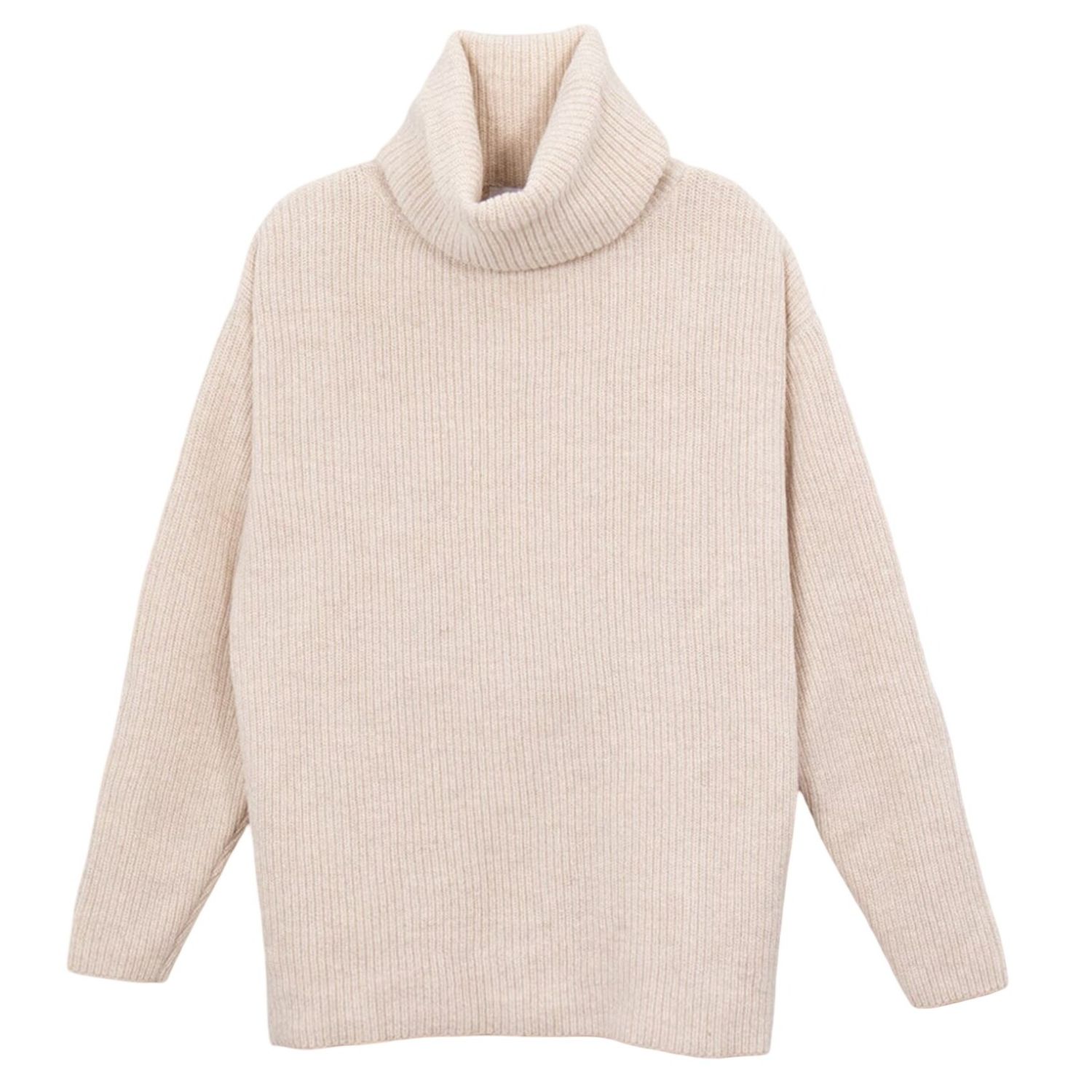 Sätila Sandby Polo Sweater, Dam, Råvit