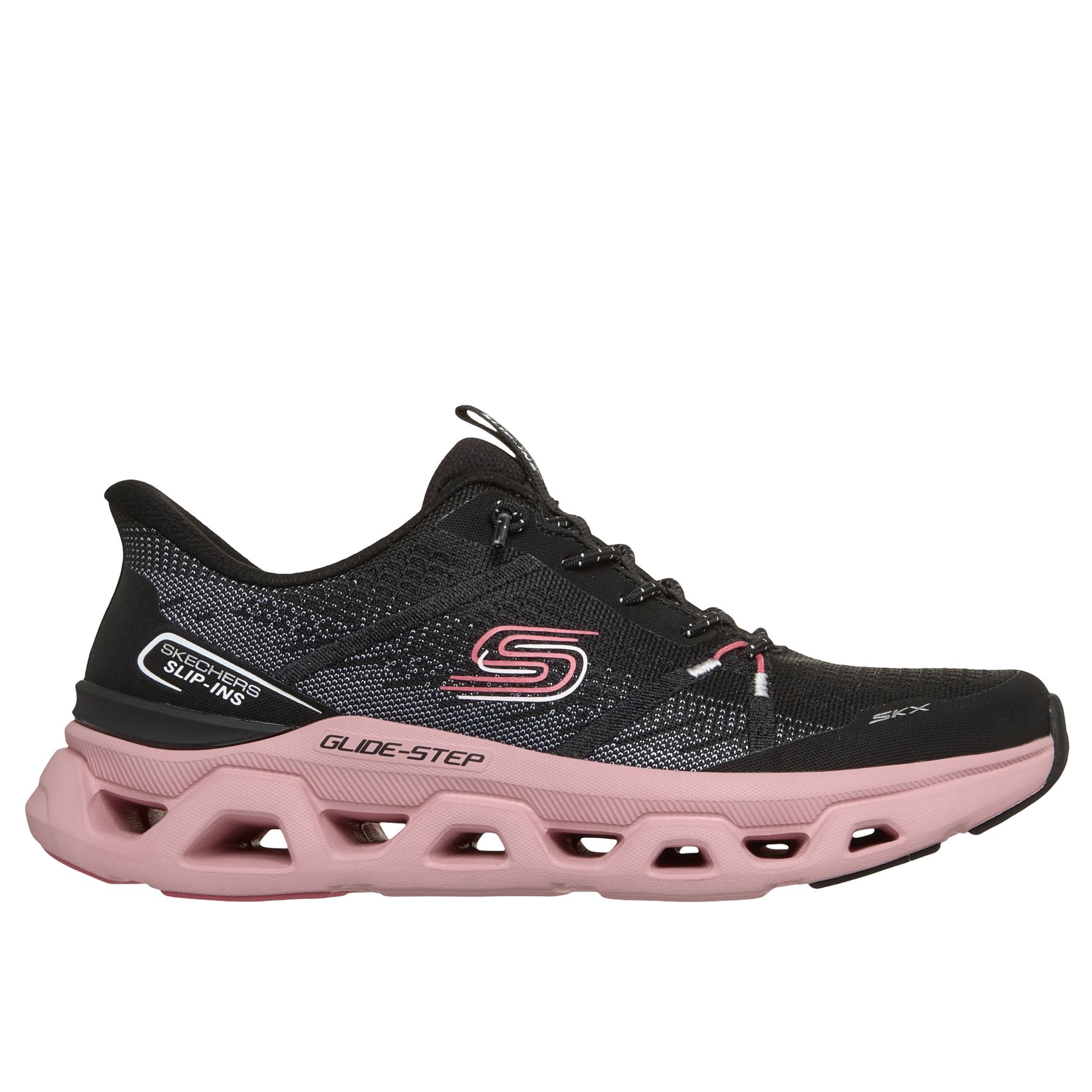 Skechers Glide-Step Altus - Fast Lane, Löparskor, Dam, Svart