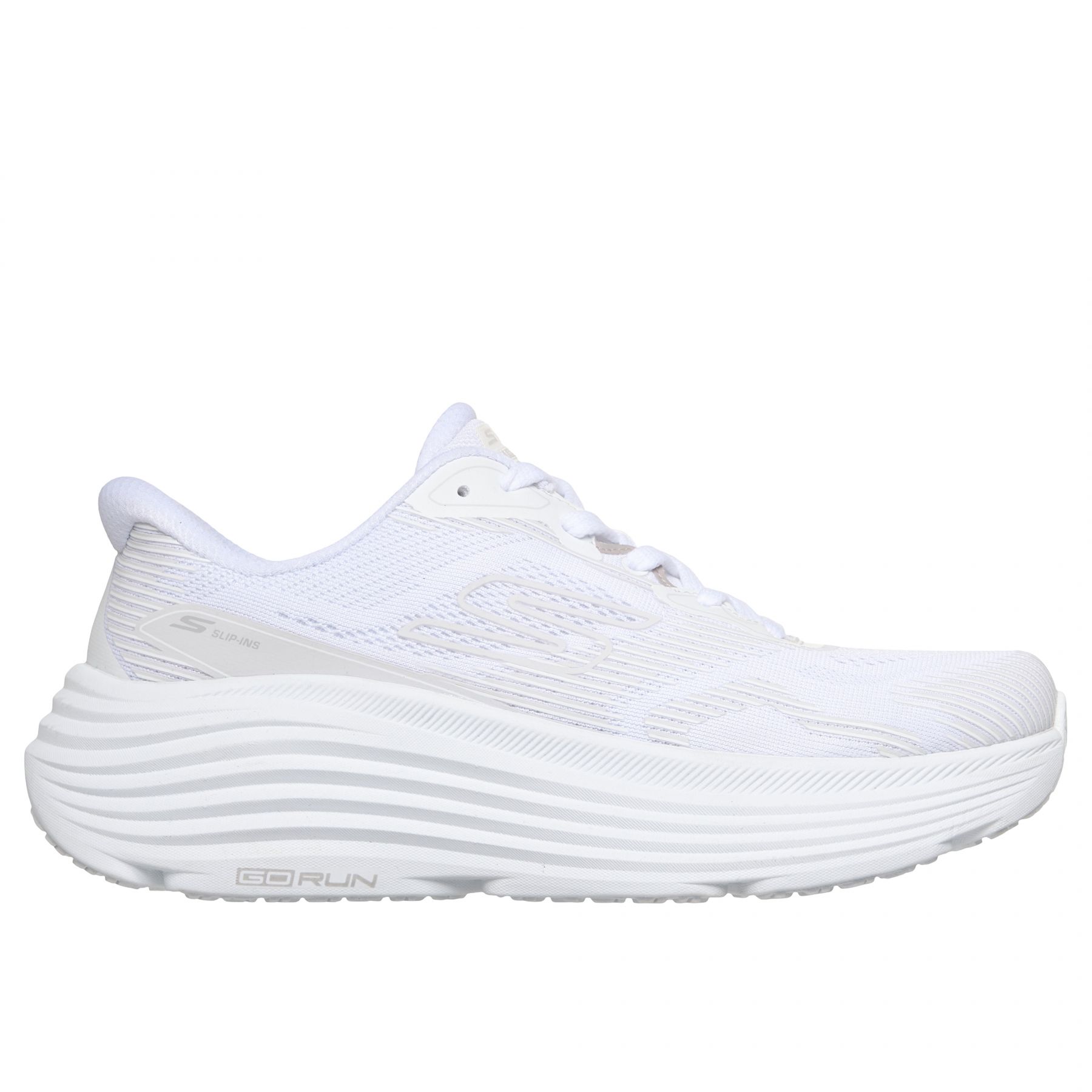 Skechers Max Cushioning Endeavour, Utomhusskor, Dam, Vit