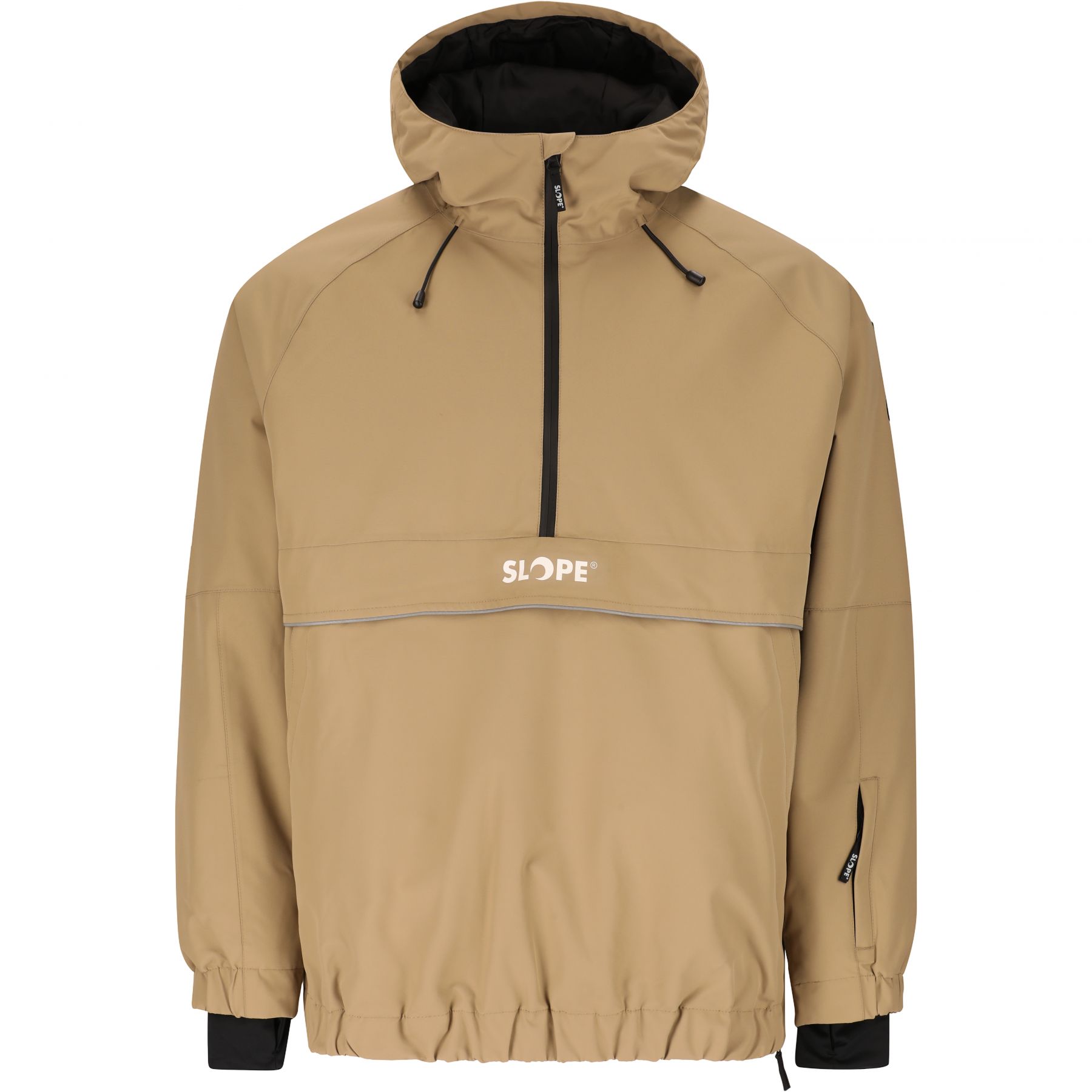 SLOPE Blizz Loose, Snowboard Anorak, Herr, Brun