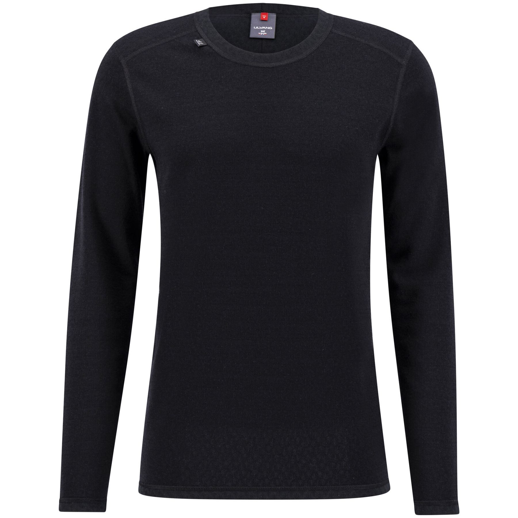 Ulvang Comfort 200 Round Neck, Underställ, Herr, Svart