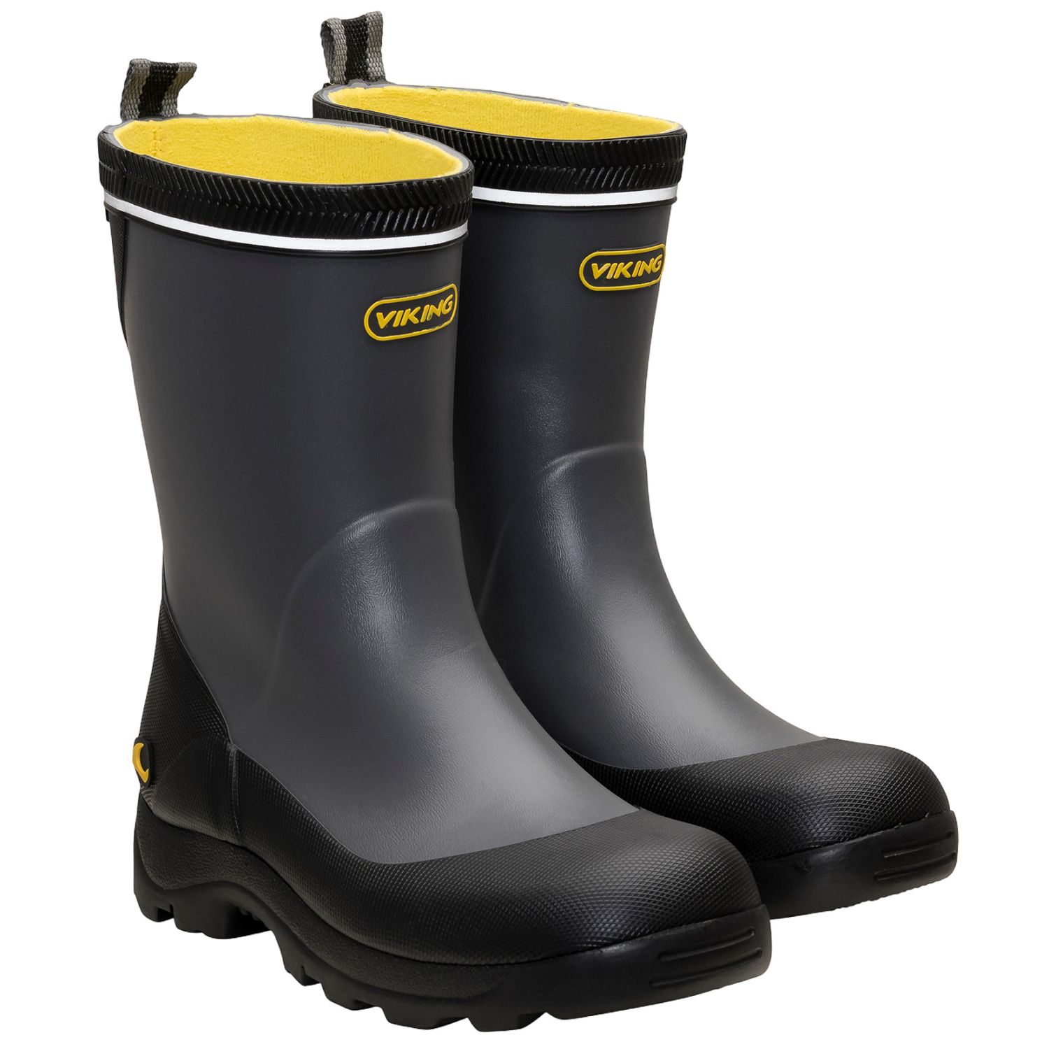 Viking Footwear Storm, Gummistövlar, Junior, Grå